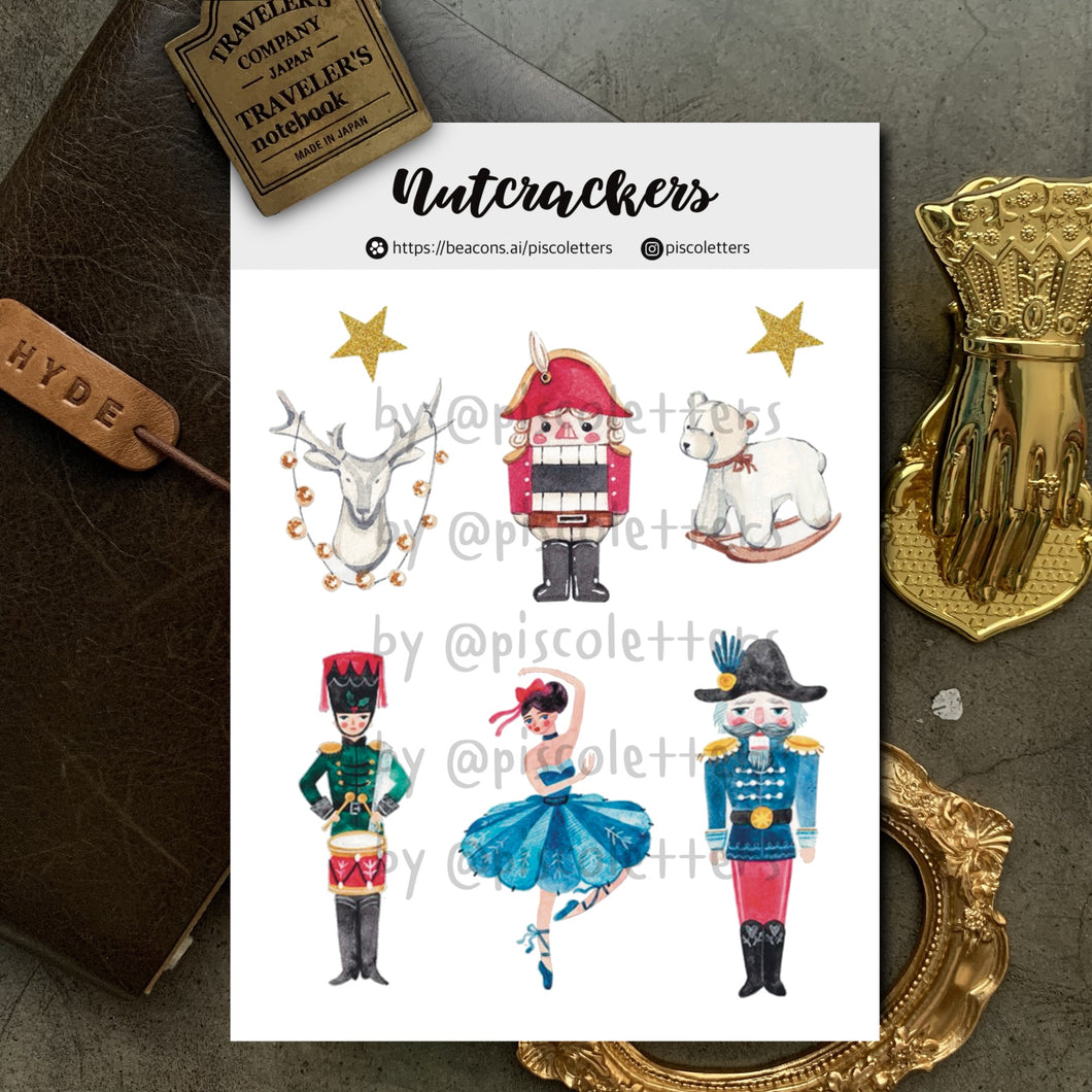 Nutcracker Sticker Sheet