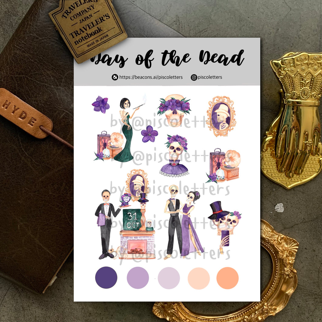 Day of the Dead Sticker Sheet