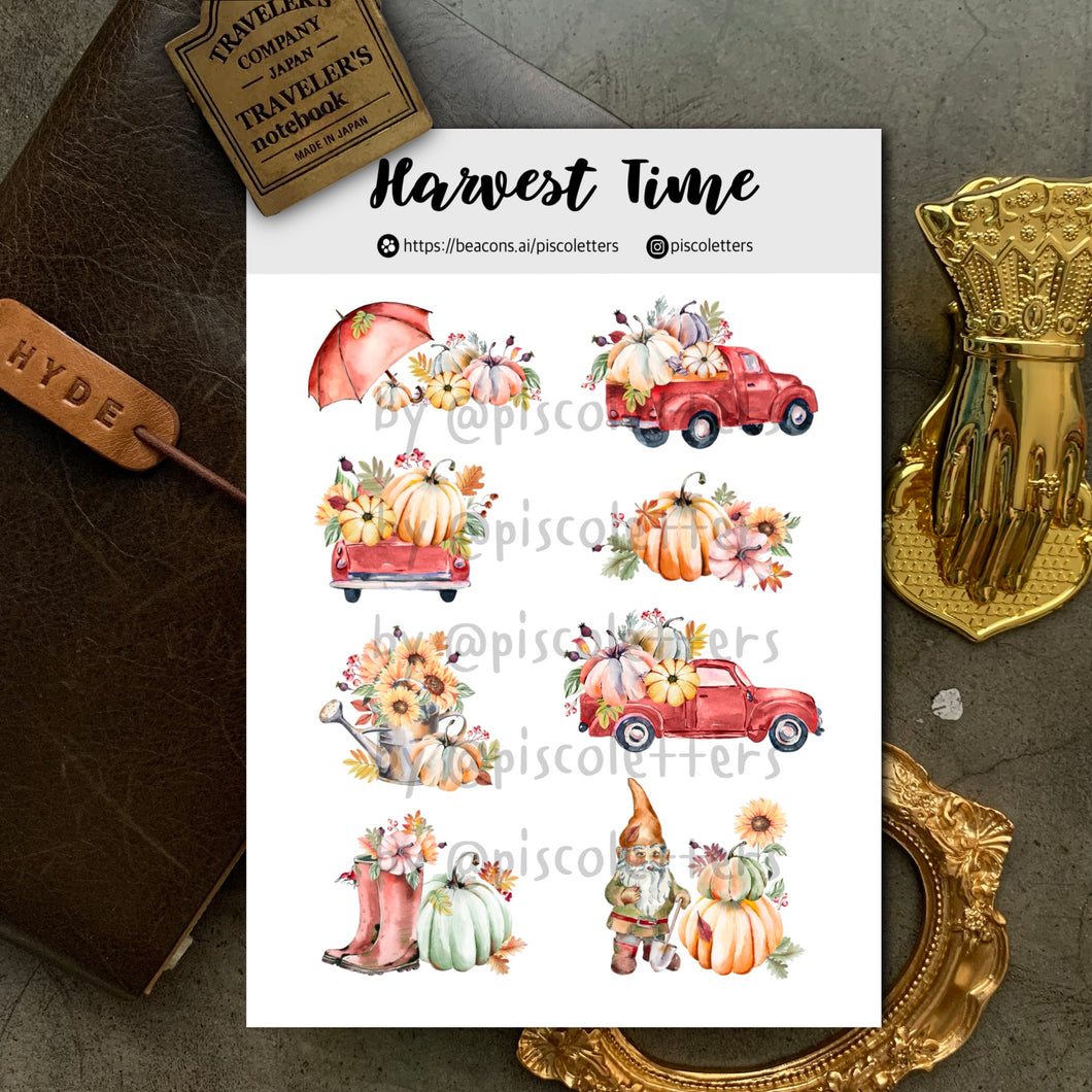 Harvest Time Sticker Sheet