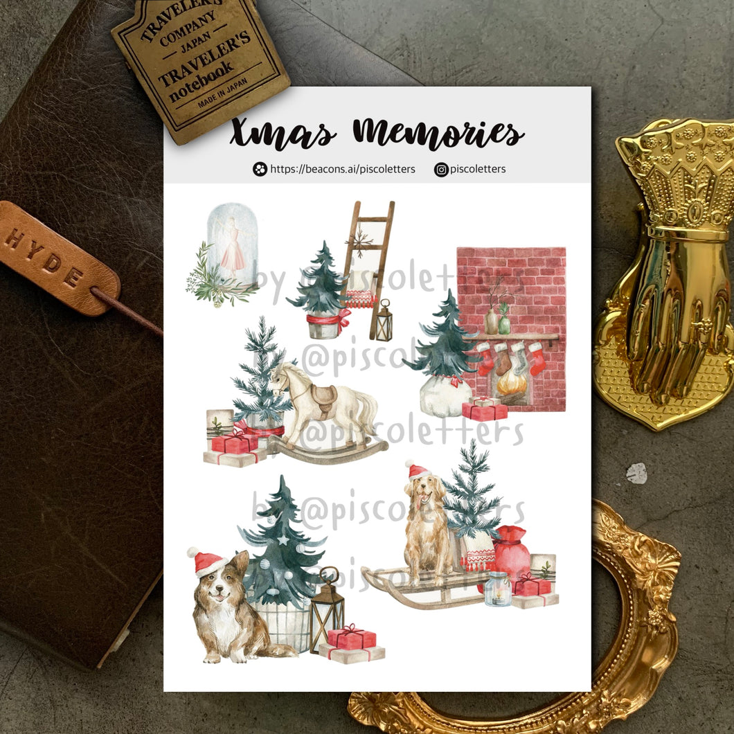 Xmas Memories Sticker Sheet