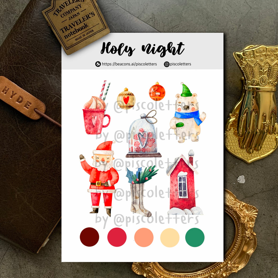 Holy Night Sticker Sheet