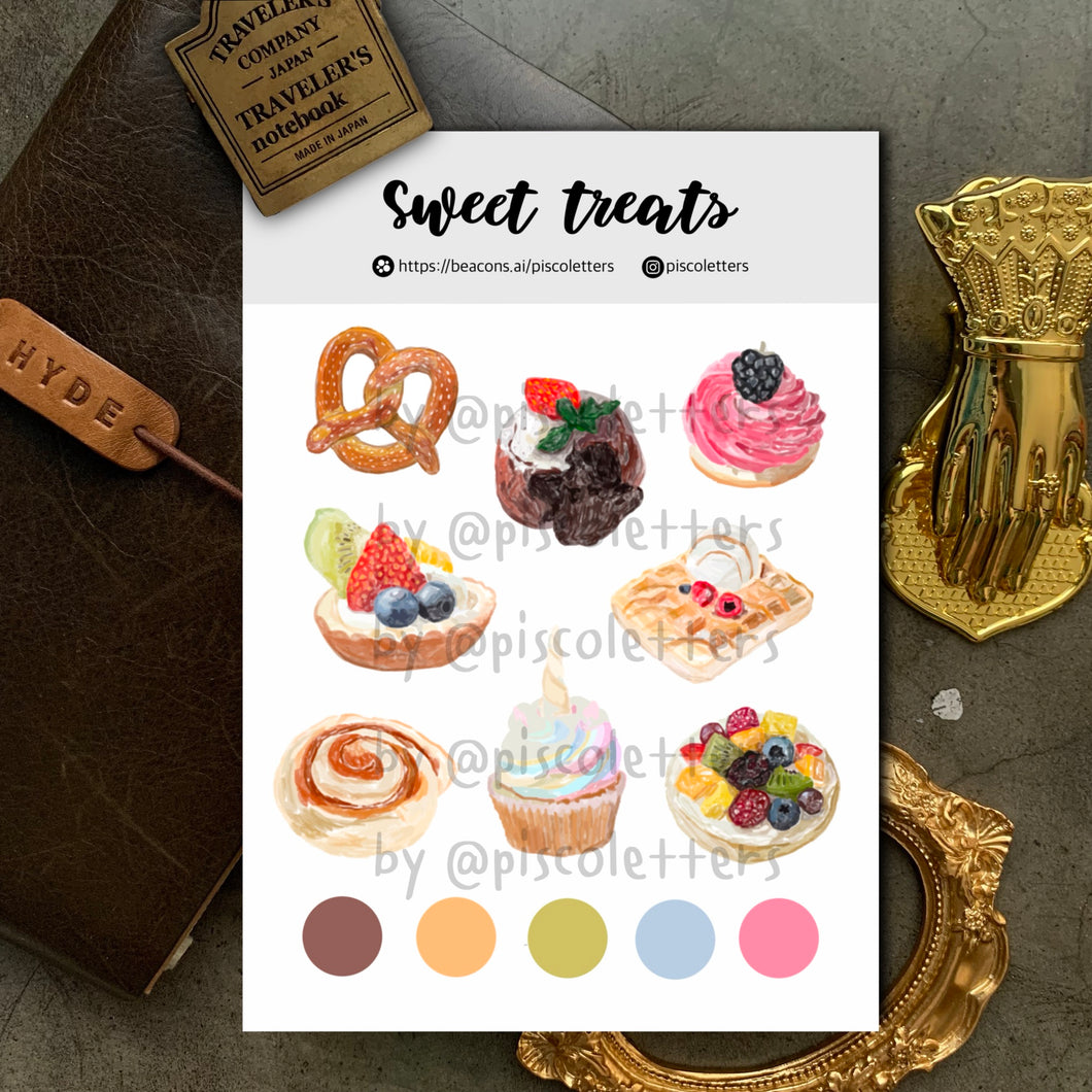 Sweet Treats Sticker Sheet