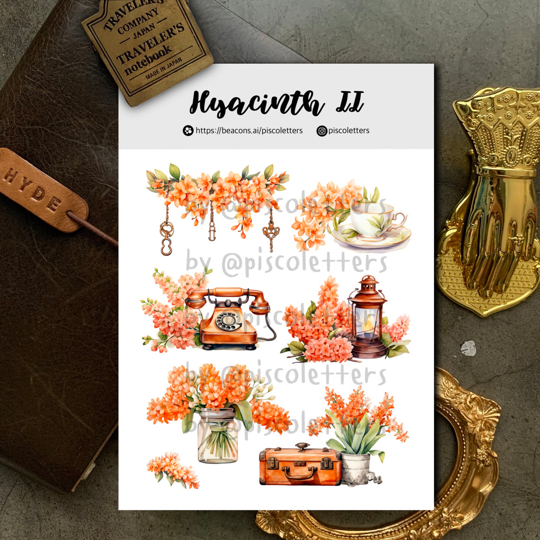 Hyacinth II Sticker Sheet