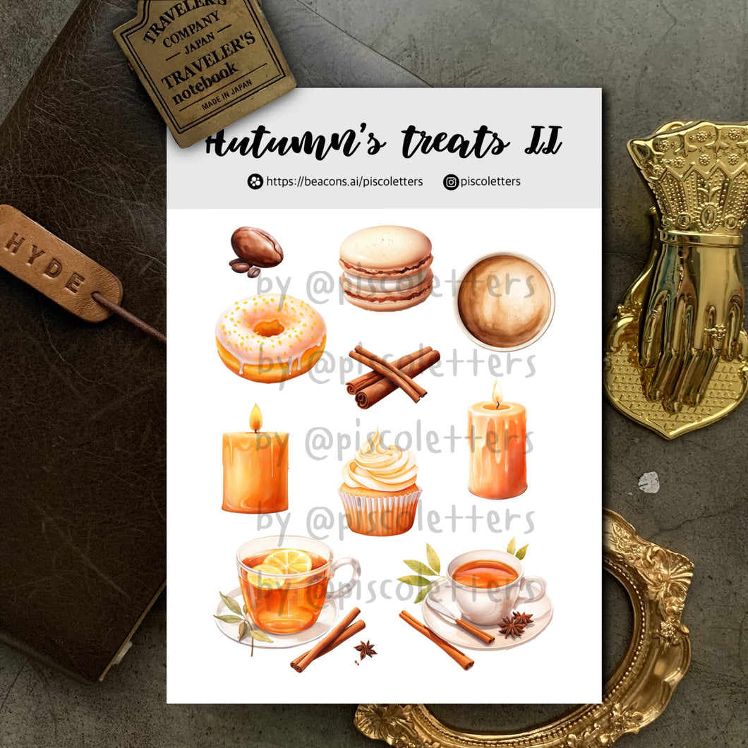 Autumn’s Treats II Sticker Sheet