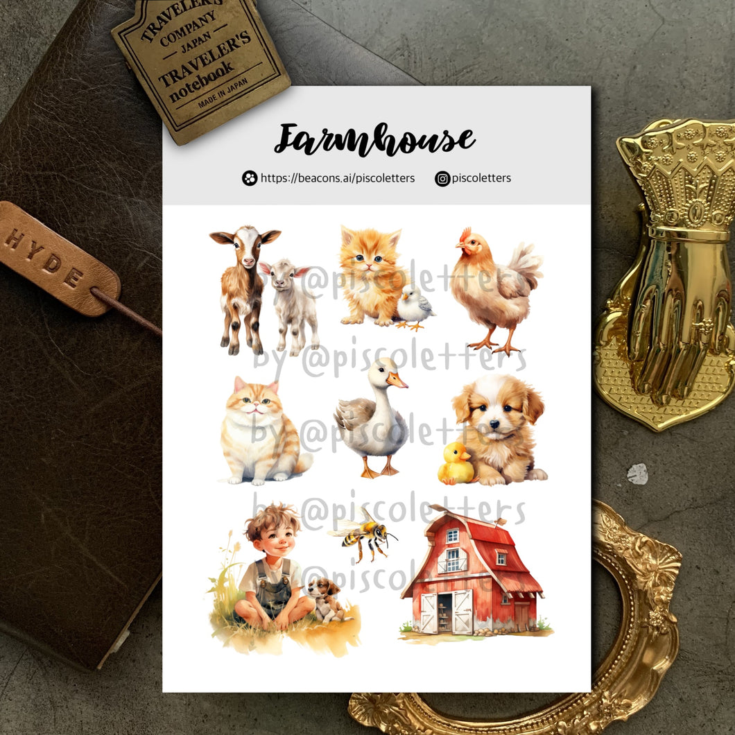 Farmhouse Sticker Sheet