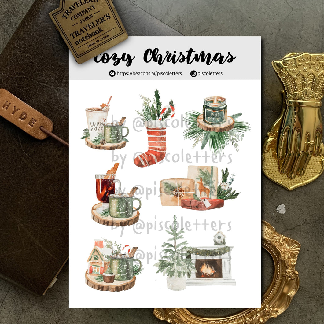 Cozy Christmas Sticker Sheet