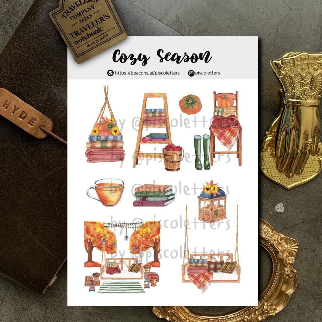 Cozy Season Sticker Sheet