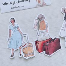 Load image into Gallery viewer, Vintage Journey stickers
