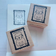 Load image into Gallery viewer, Animal Postage Rubber Stamp
