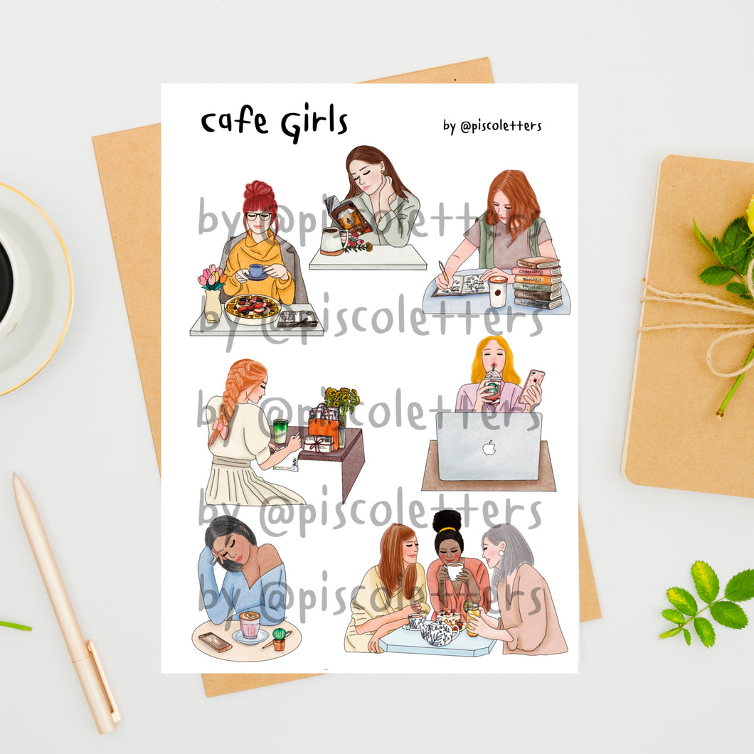 Cafe Girls Printable (Digital)