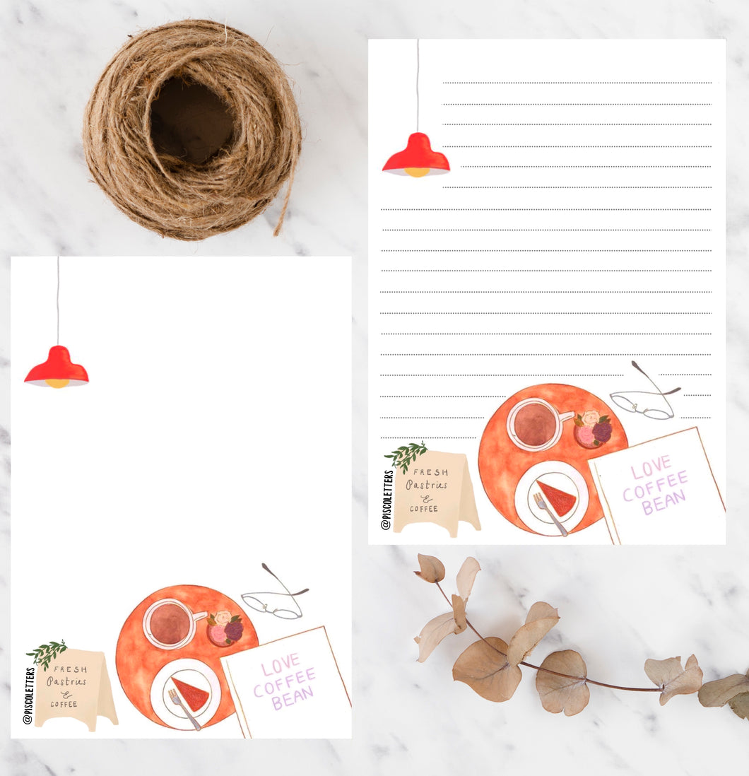 Coffee time printable paper