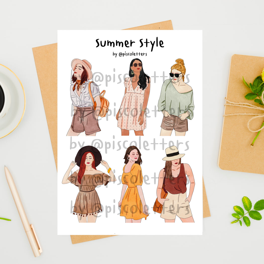 Summer Style Printable (Digital)