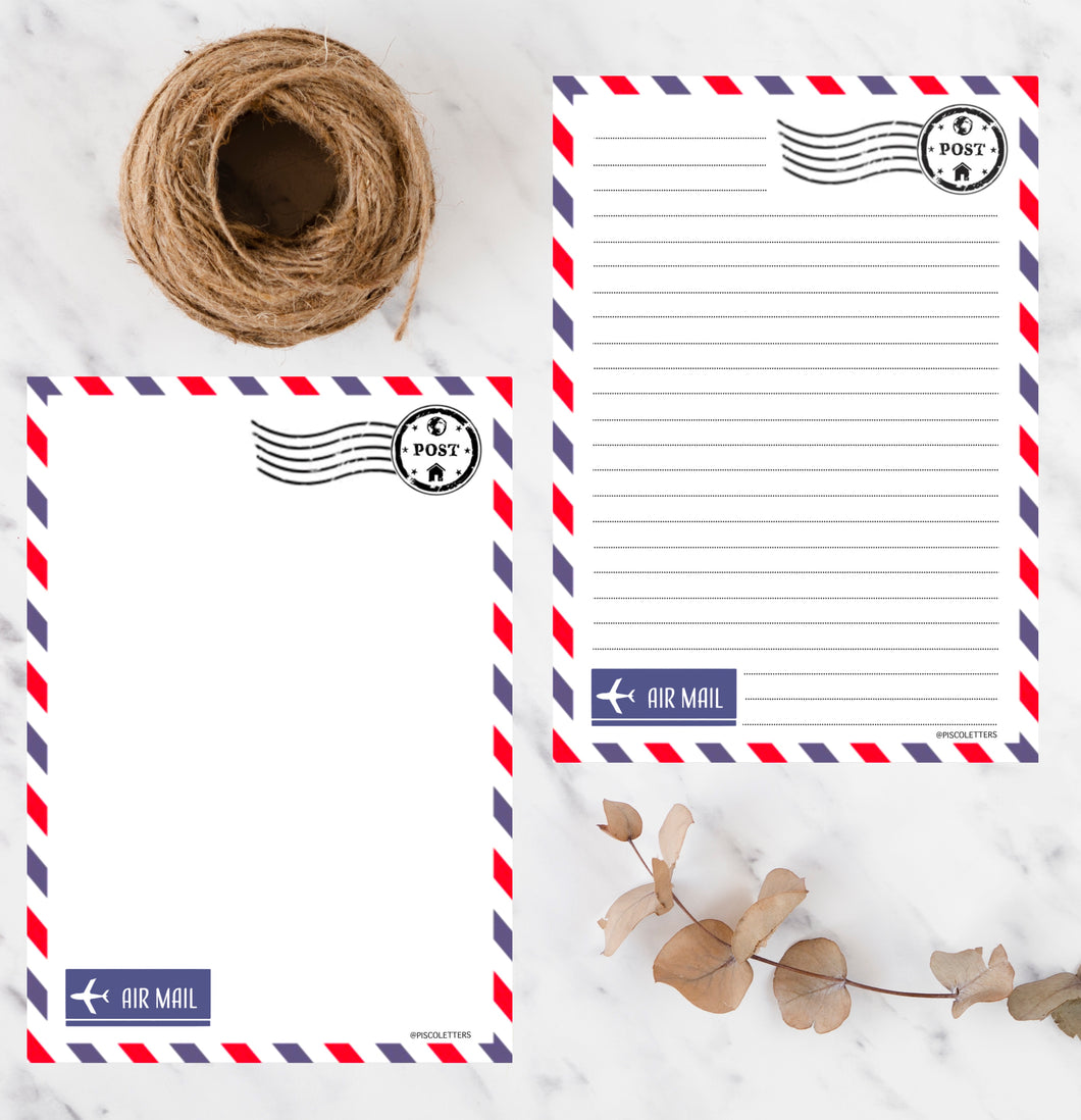 Airmail printable paper