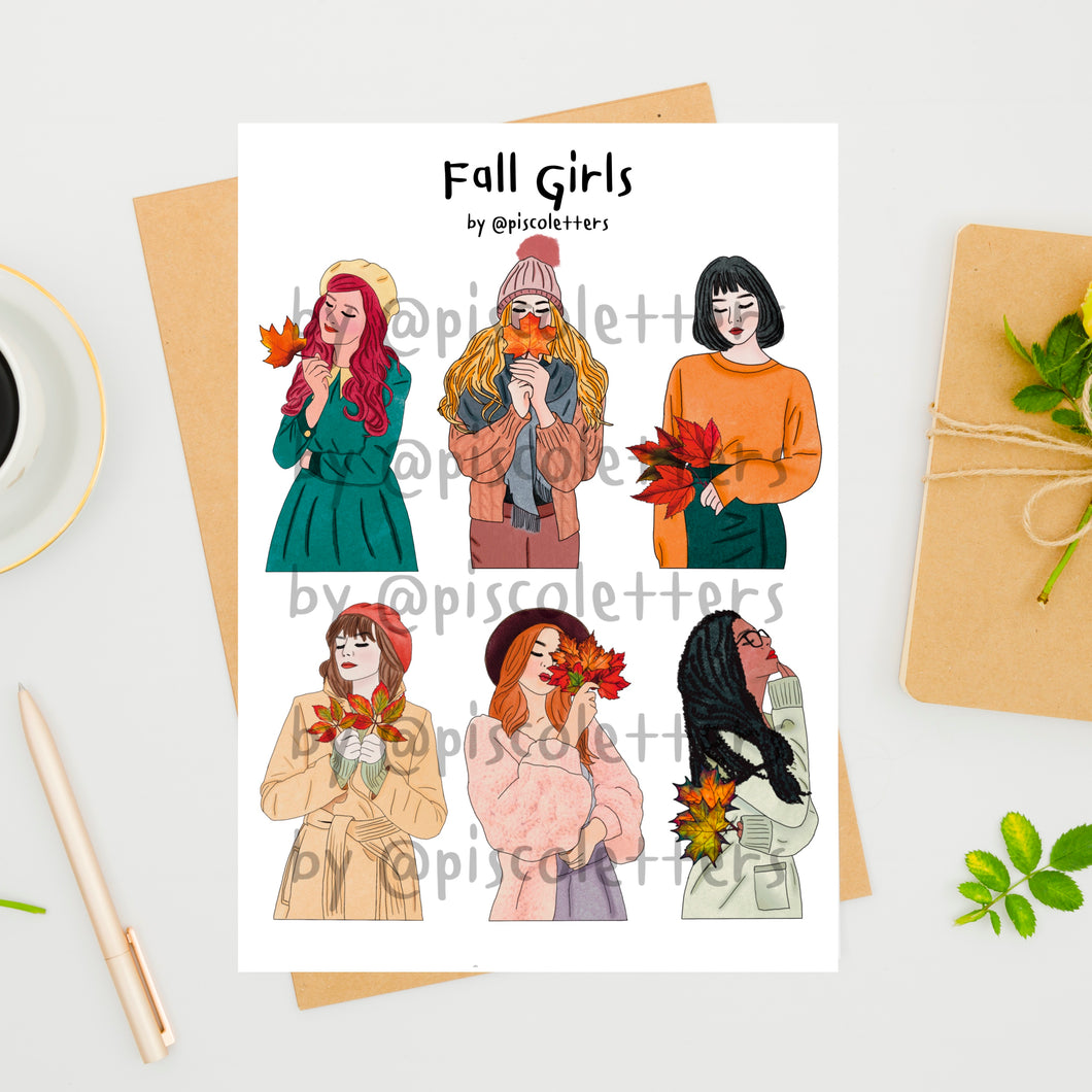 Fall Girls Printable (Digital)