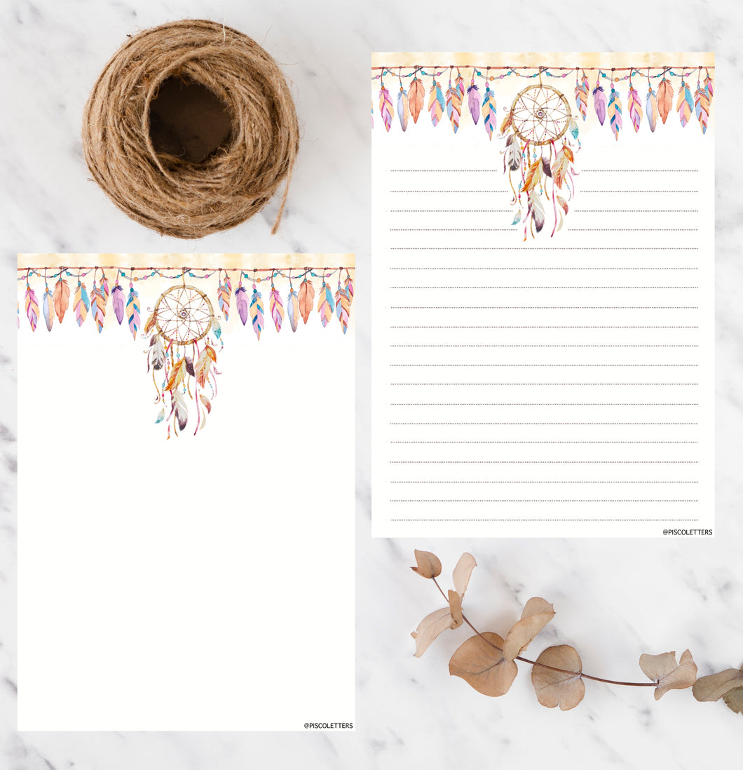 Dreamcatcher printable paper