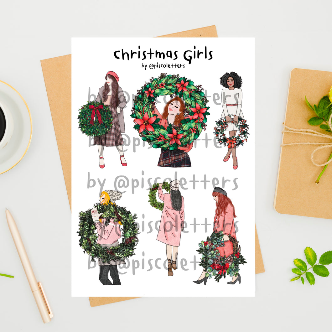 Christmas Girls Printable (Digital)