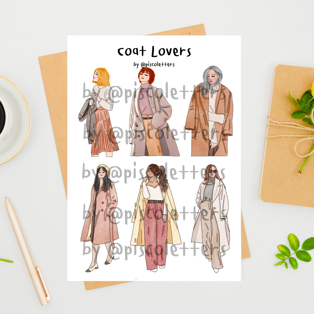 Coat Lovers Printable (Digital)