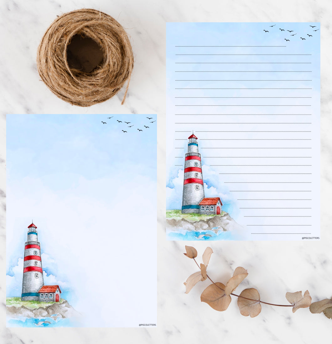 Lighthouse printable paper