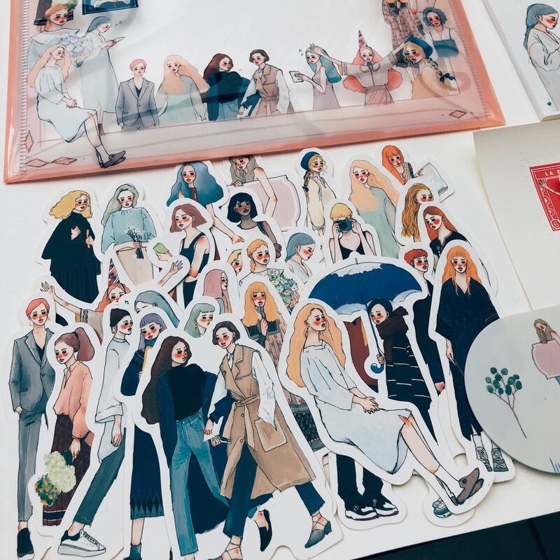 La Dolce Vita Stickers (Dearest set)