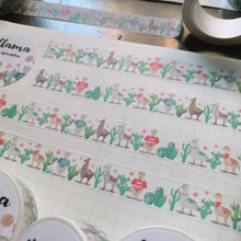 Load image into Gallery viewer, Llama Washi Tape
