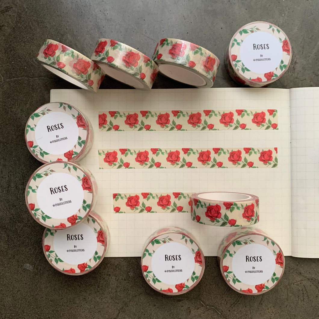 Roses Washi Tape