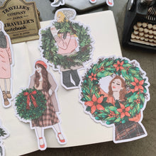 Load image into Gallery viewer, Christmas Girl stickers
