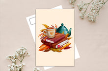 Load image into Gallery viewer, Spring Postcard, Valentine card, postcards for March, postcrossing
