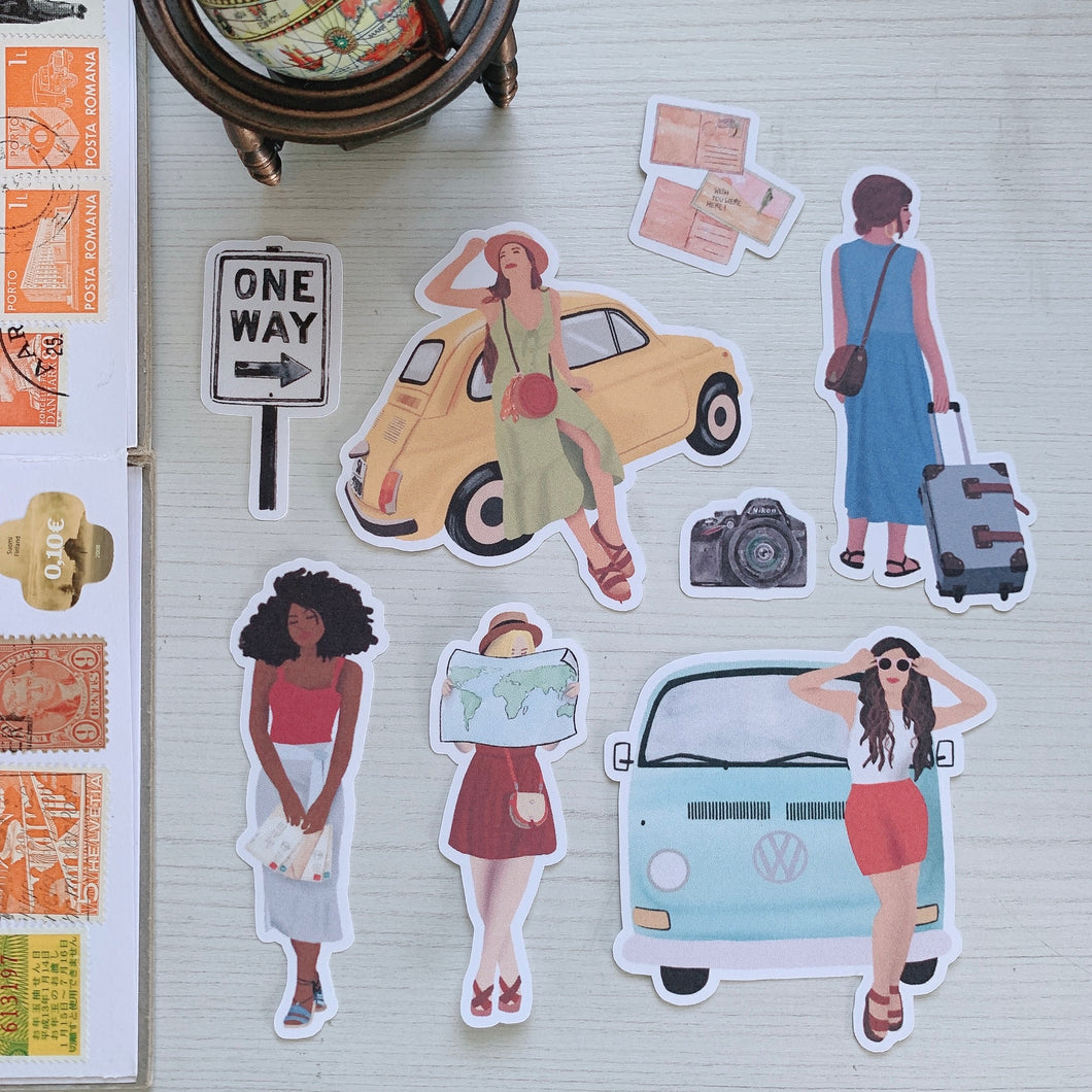 Summer Travels sticker