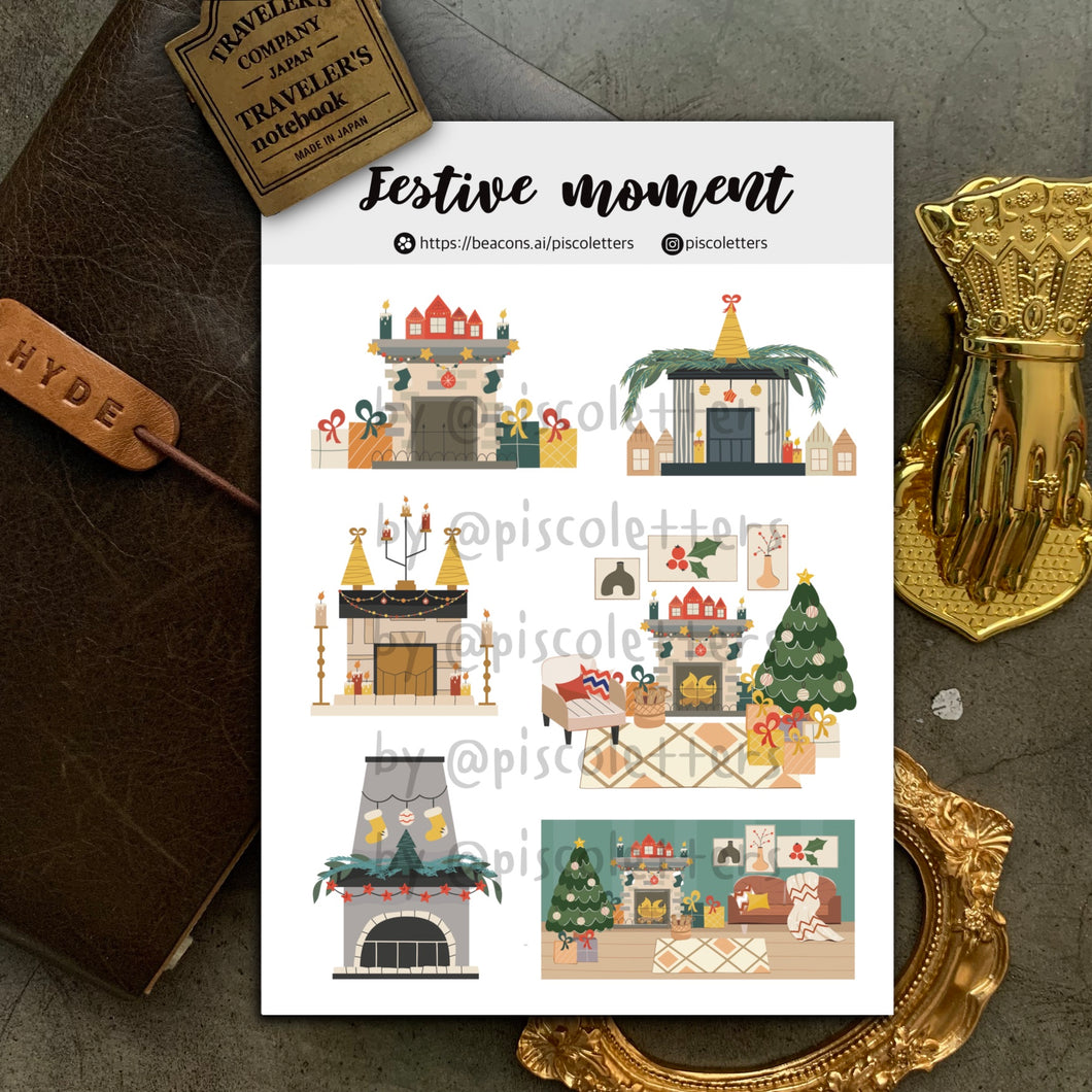 Festive Moment Sticker Sheet