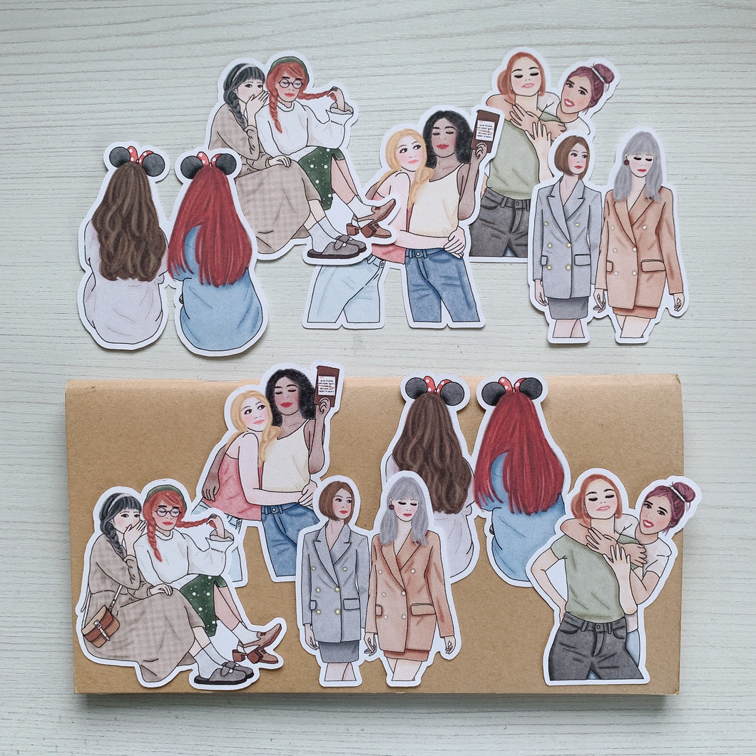 Best friends stickers