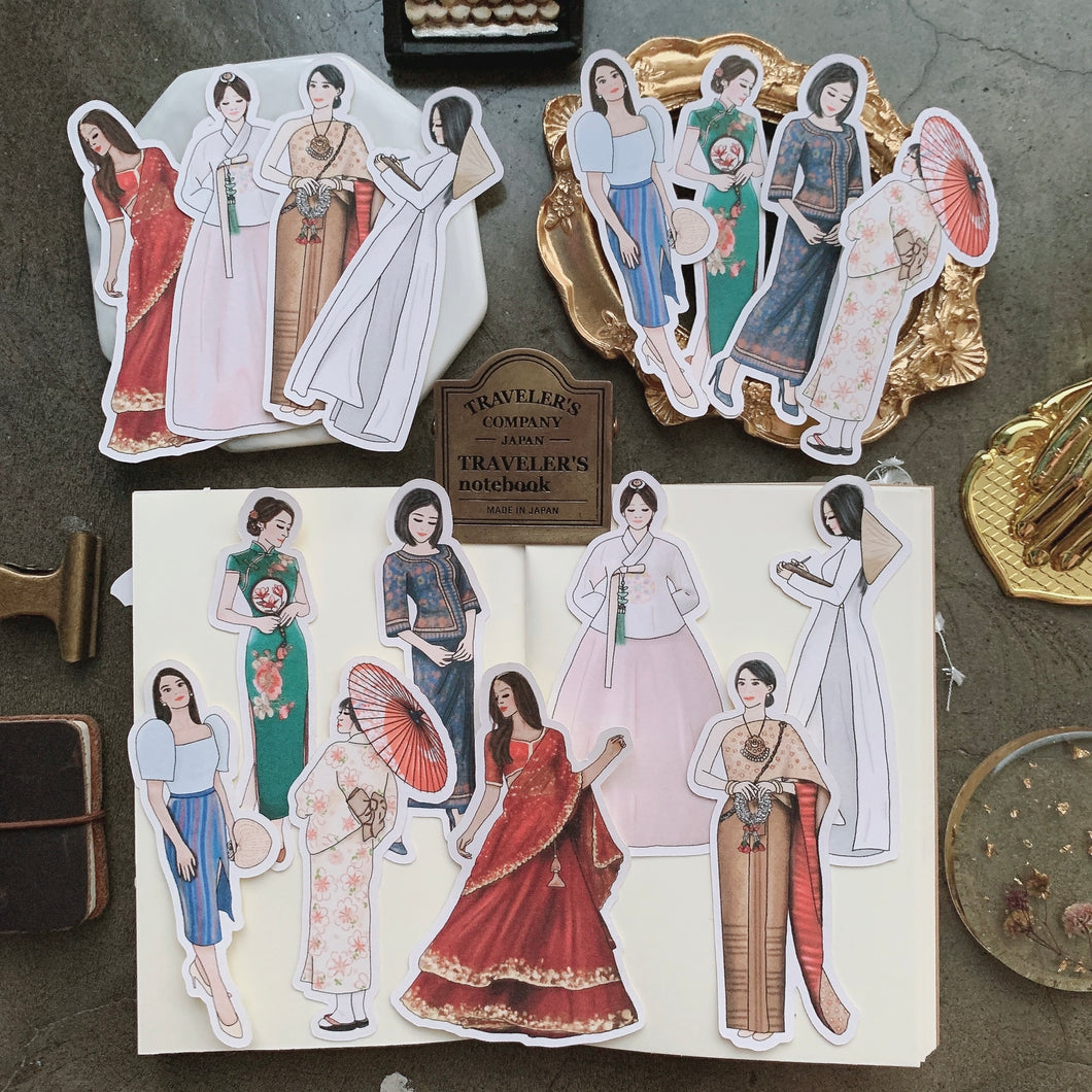 Asian Beauties stickers