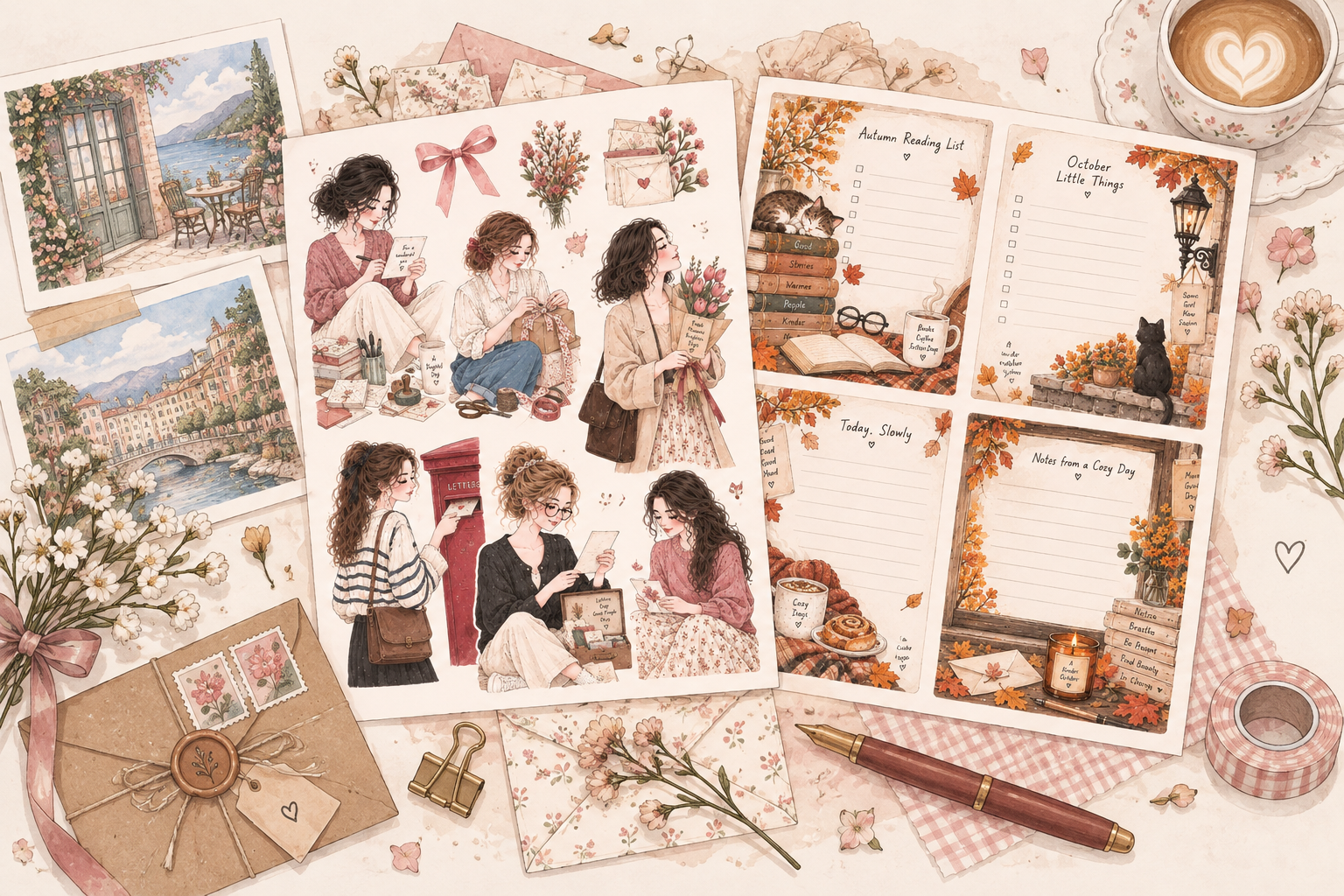Piscoletters illustration